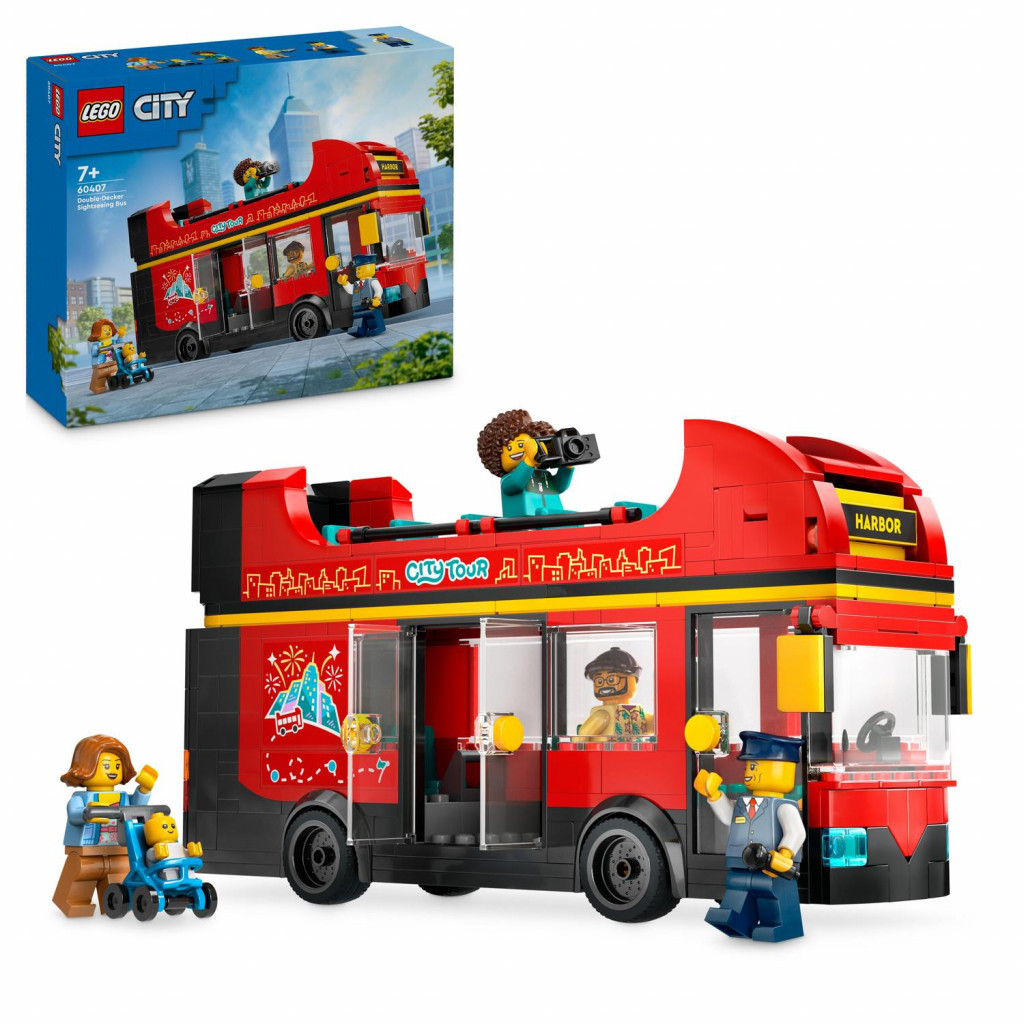 Lego® Červený dvojposchodový vyhliadkový autobus