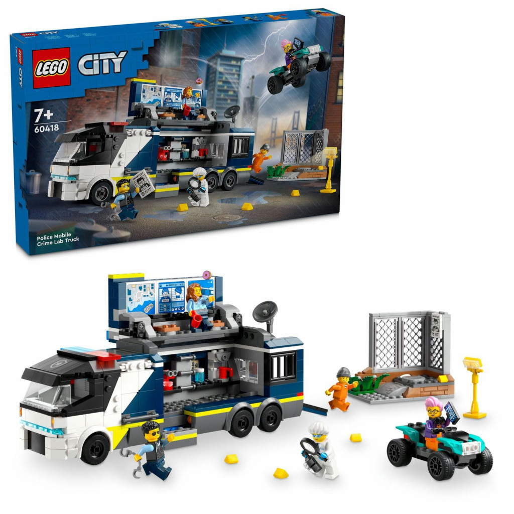 Lego® Mobilné kriminalistické laboratórium policajtov
