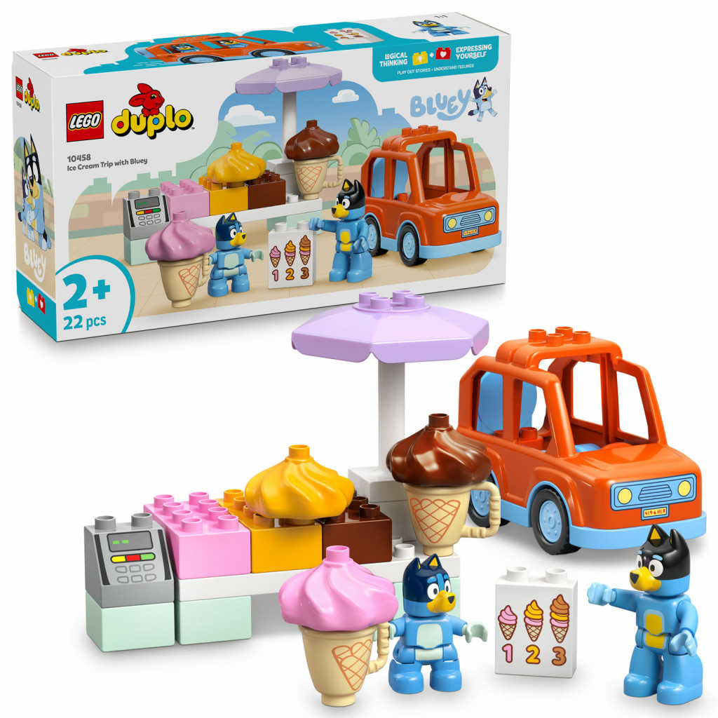 Lego® Bluey a výlet na zmrzlinu