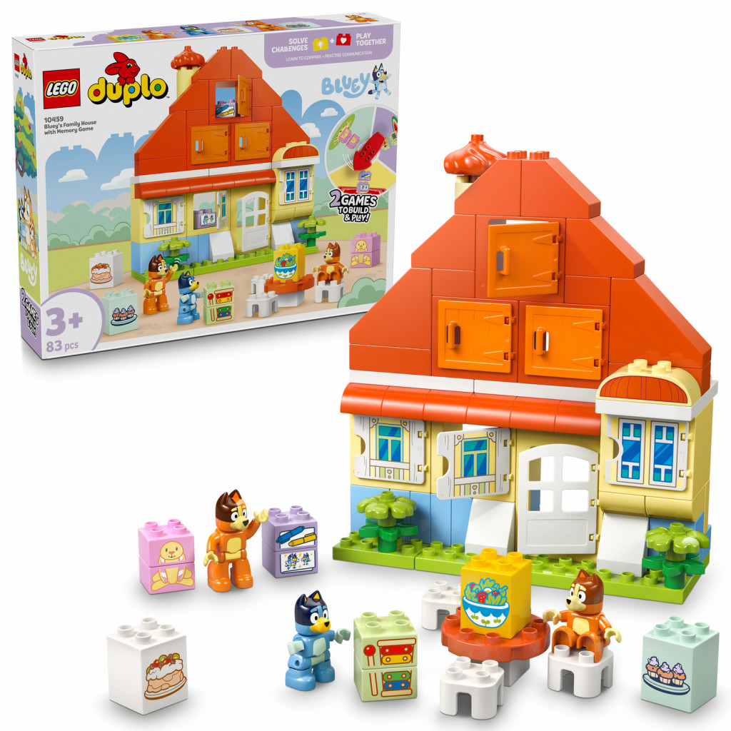 Lego® Dom Bluey a pamäťová hra