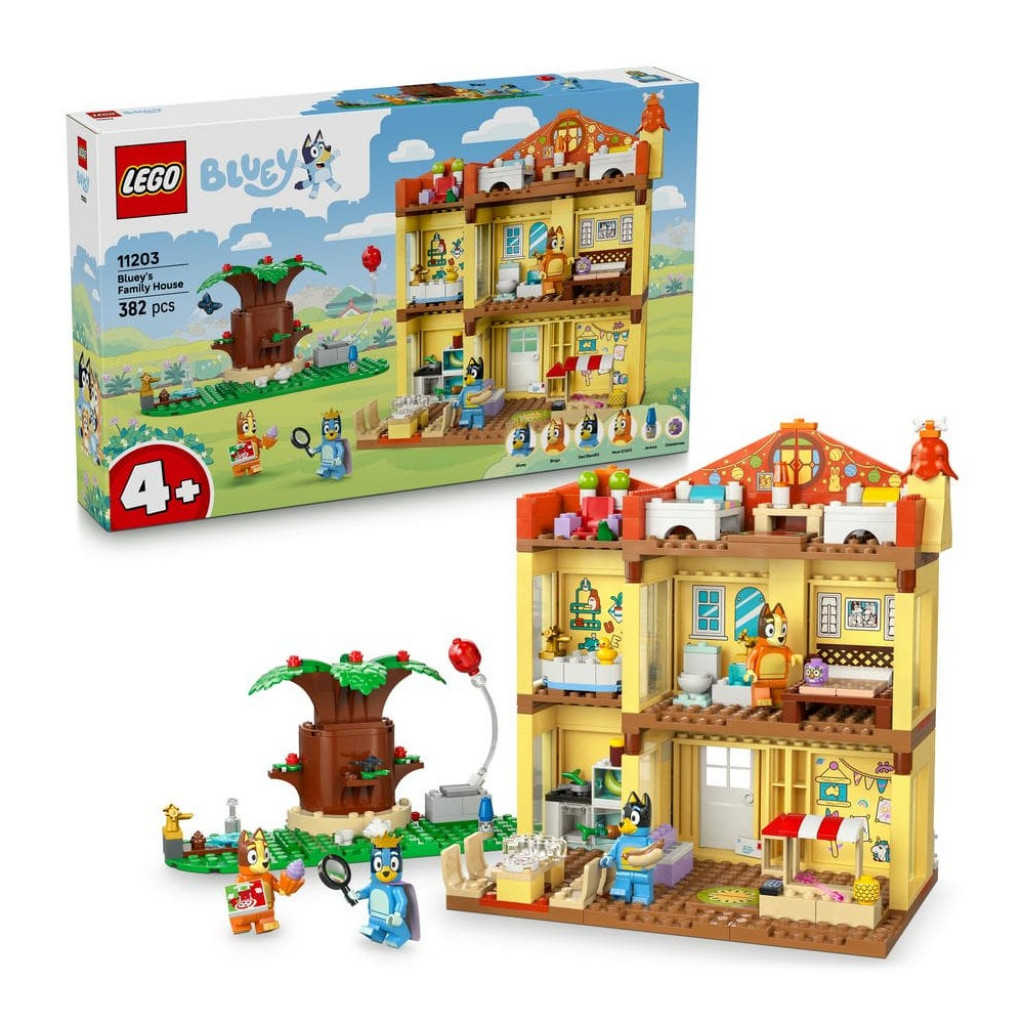 Lego® Bluey a jej rodinný dom