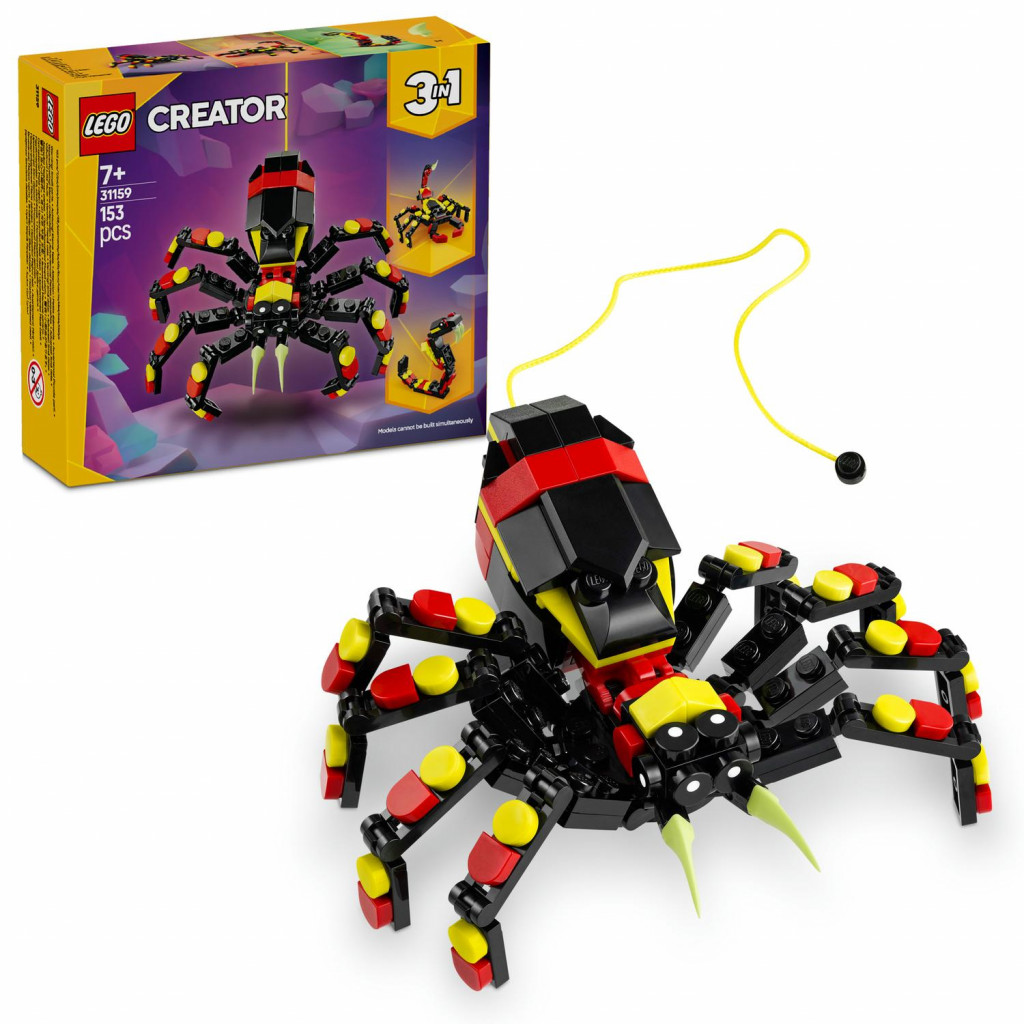 Lego® Divoké zvieratá: Prekvapivý pavúk