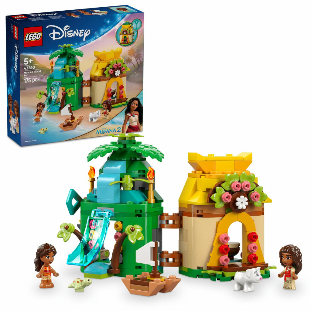 Lego® Vaiana a zábava na ostrove