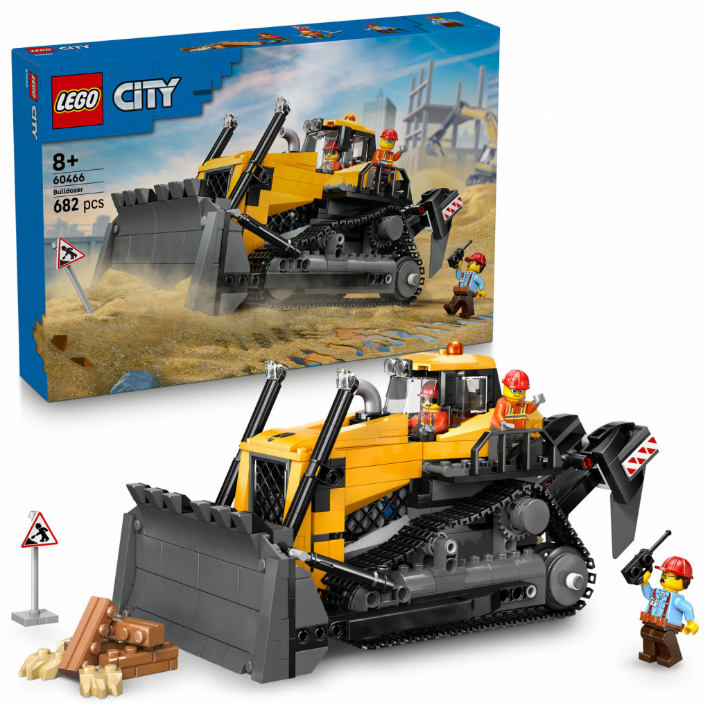 Lego® Žltý buldozér