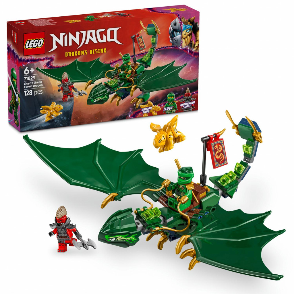Lego® Lloydov zelený lesný drak