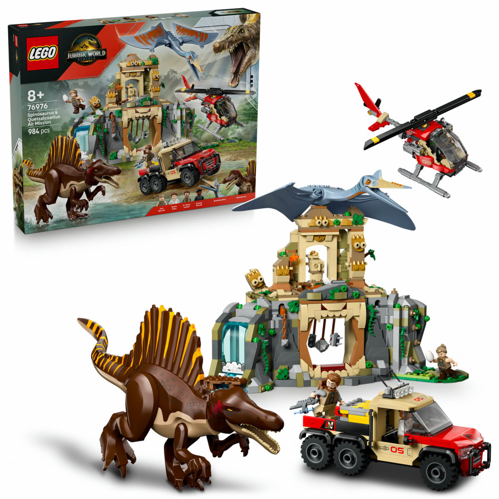 Lego® Letecká misia spinosaurusa a quetzalcoatlusa