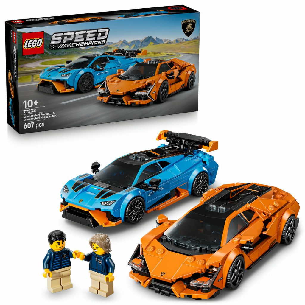 Lego® Lamborghini Revuelto a Huracán STO
