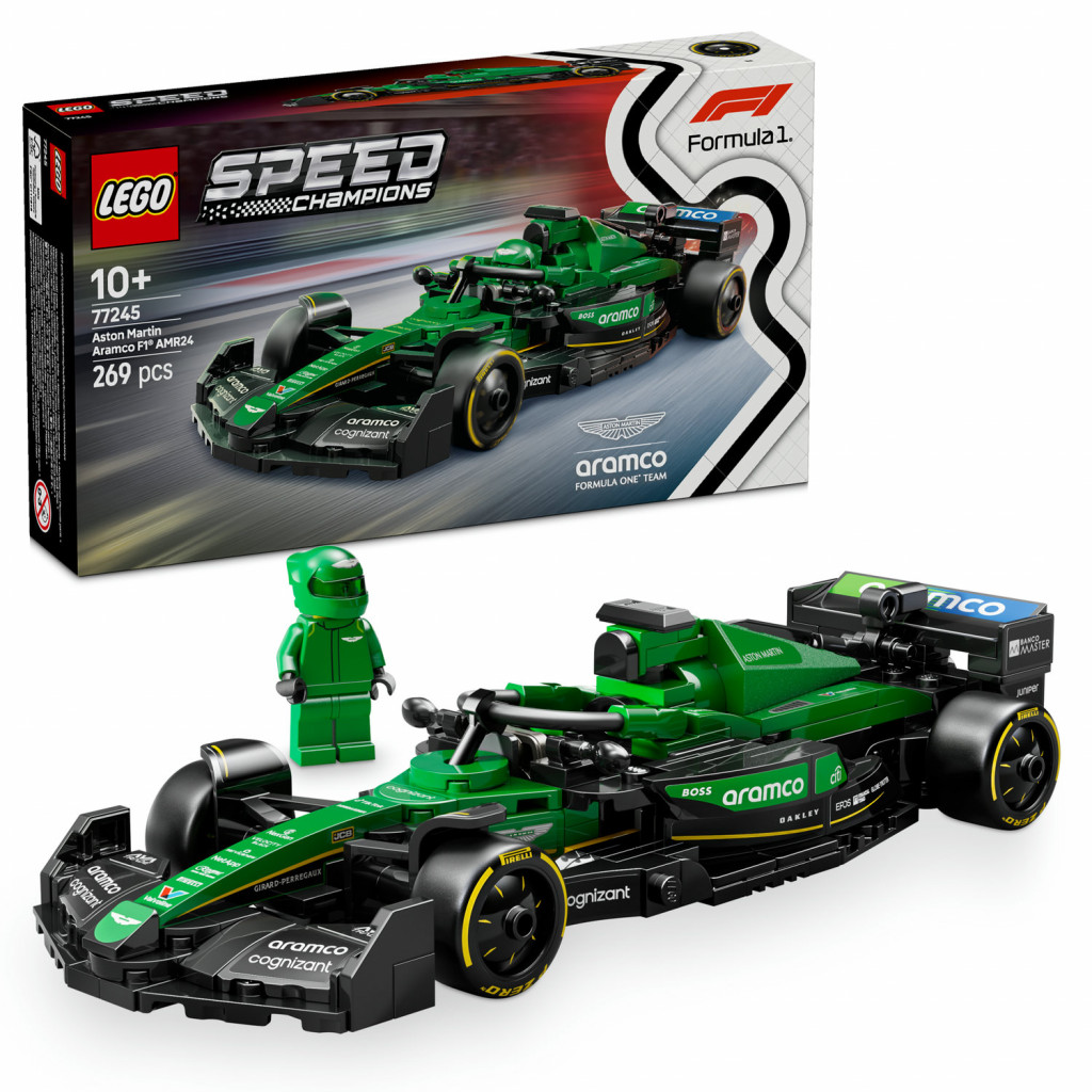 Lego® Pretekárske auto Aston Martin Aramco F1® AMR24