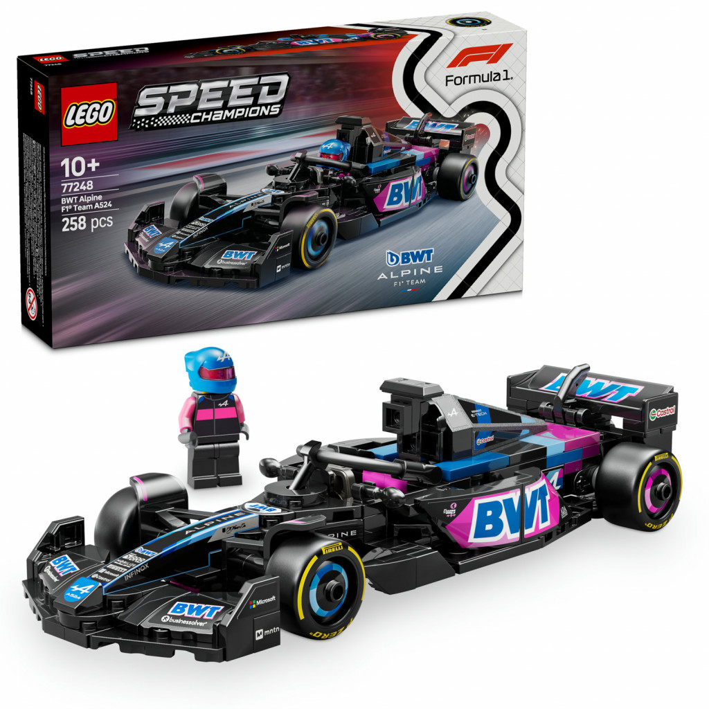 Lego® Pretekárske auto BWT Alpine F1® Team A524
