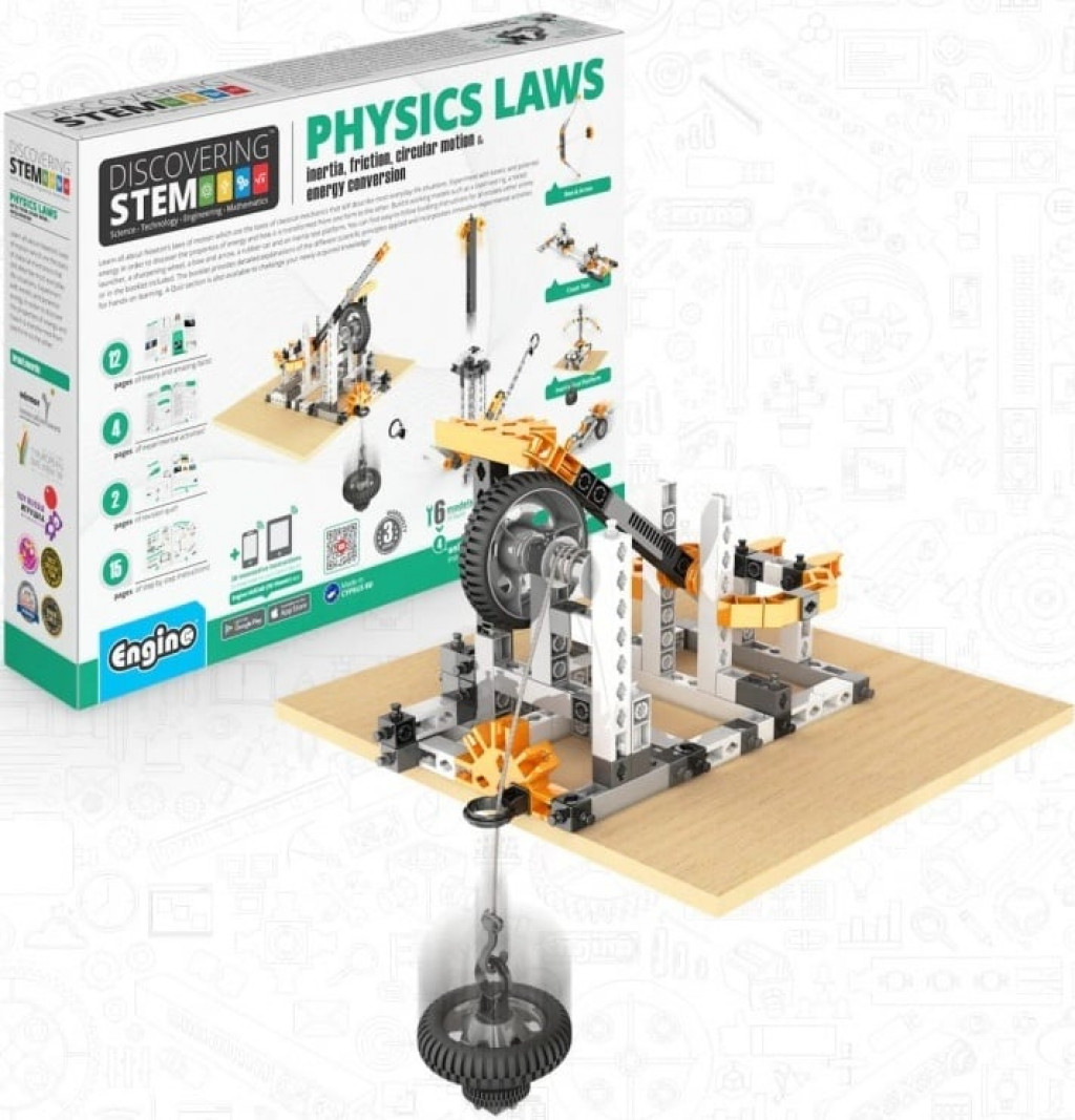 Engino Engino STEM Newtonove zákony a naklonené roviny