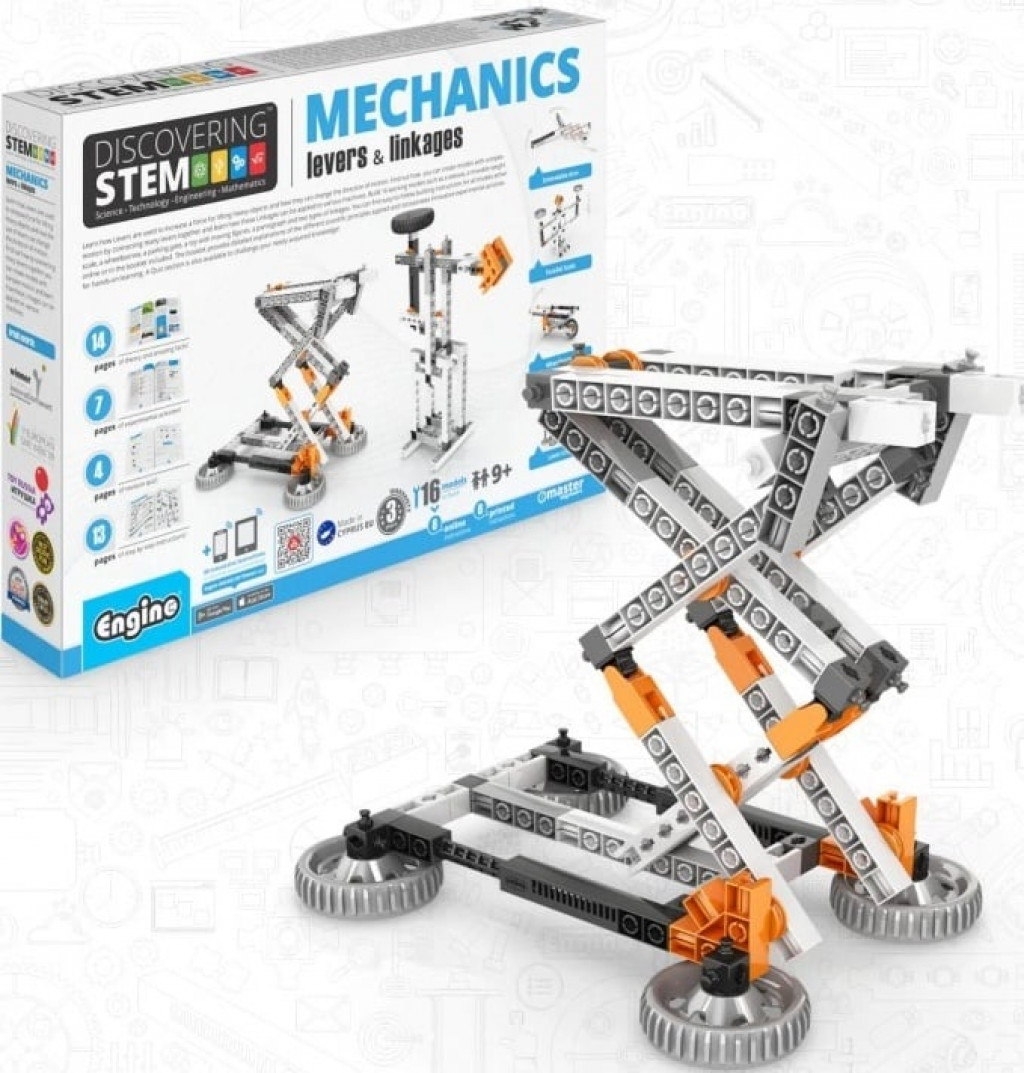 Engino Engino STEM MECHANICS: Páky a prepojenia