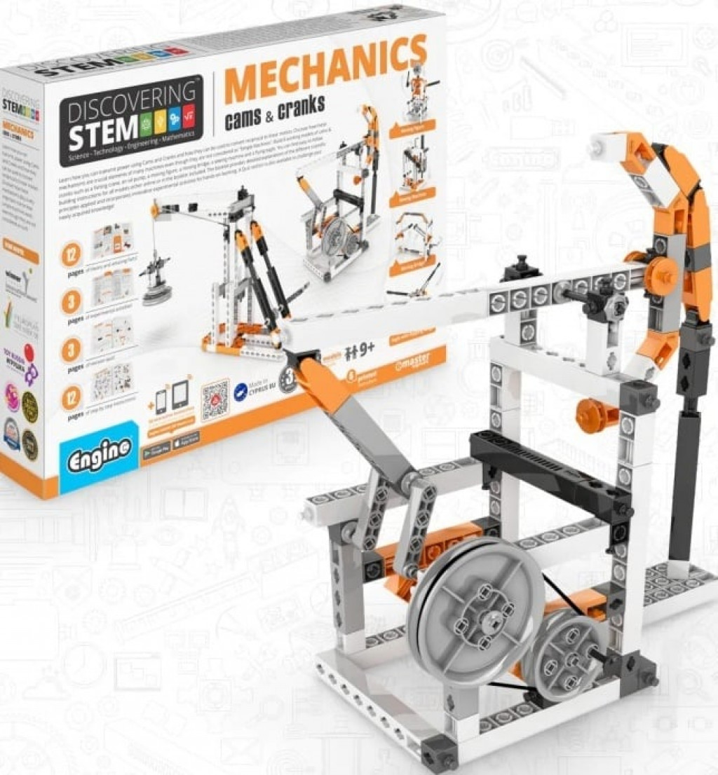 Engino Engino STEM MECHANICS: Vačky a kľuky