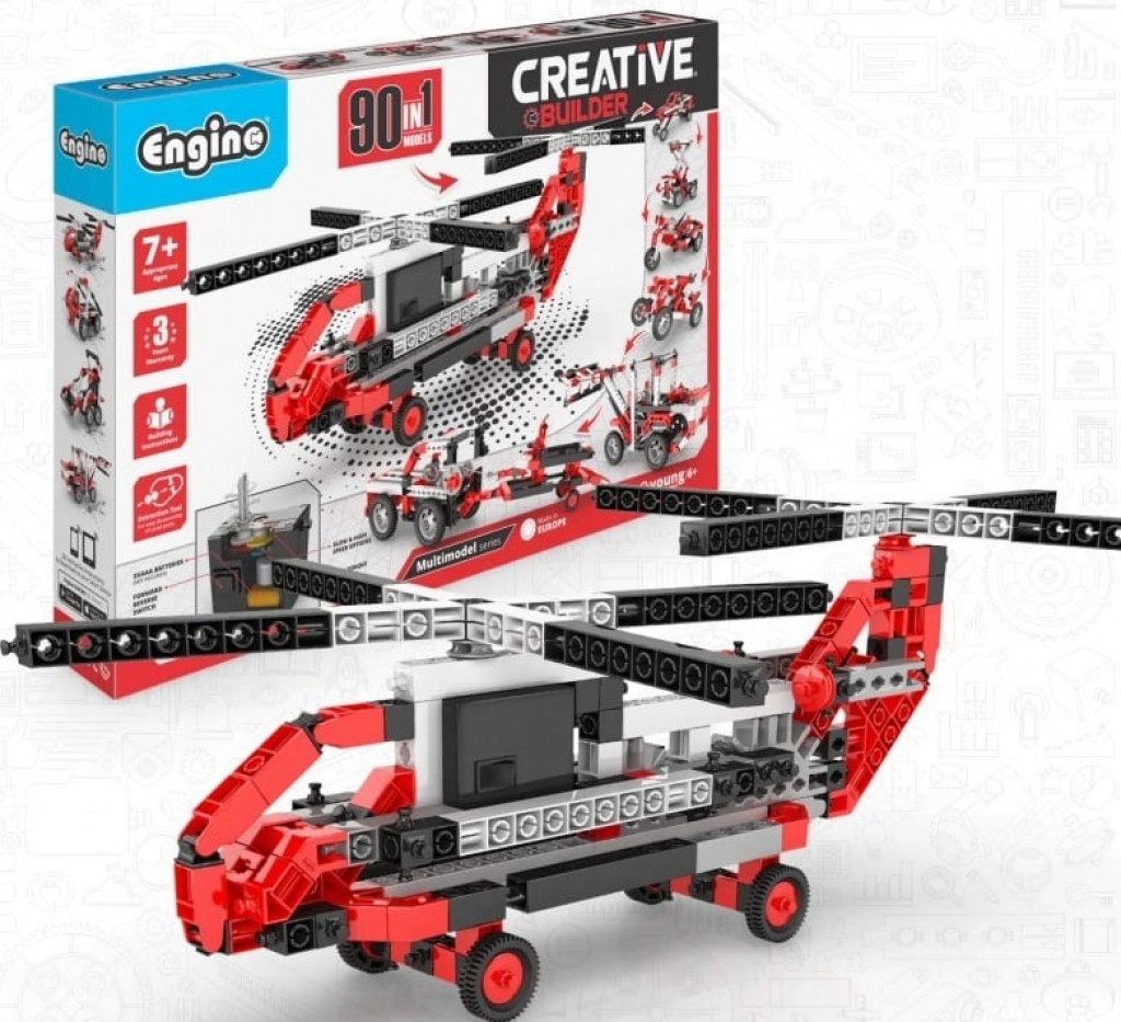 Engino Engino Inventor 90 models motorizovaný set - multi models