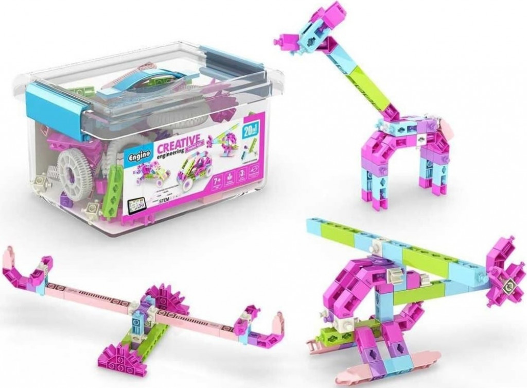 Engino Engino Creative engineering 20 in 1 : maker girl