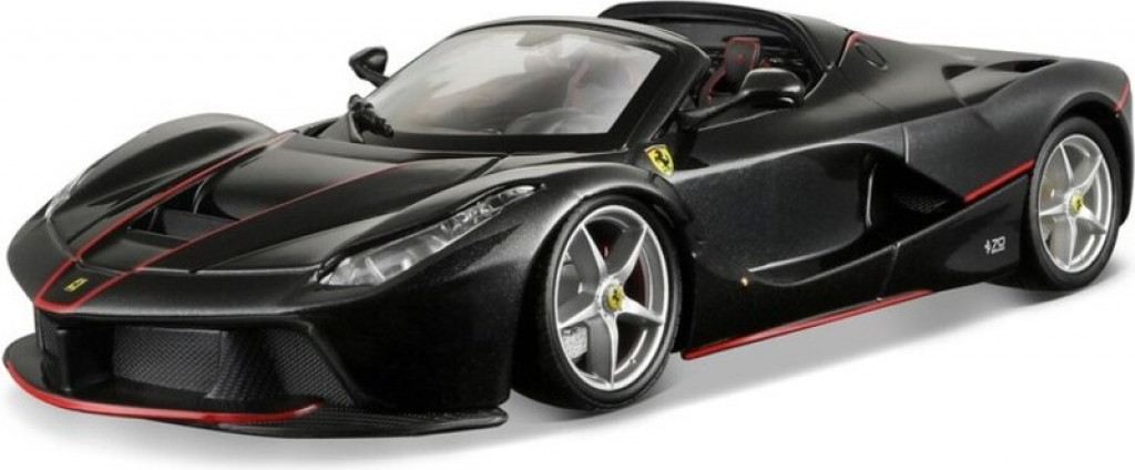 Bburago 2025online Bburago 1:24 Ferrari Laferrari Aperta Metalic Black