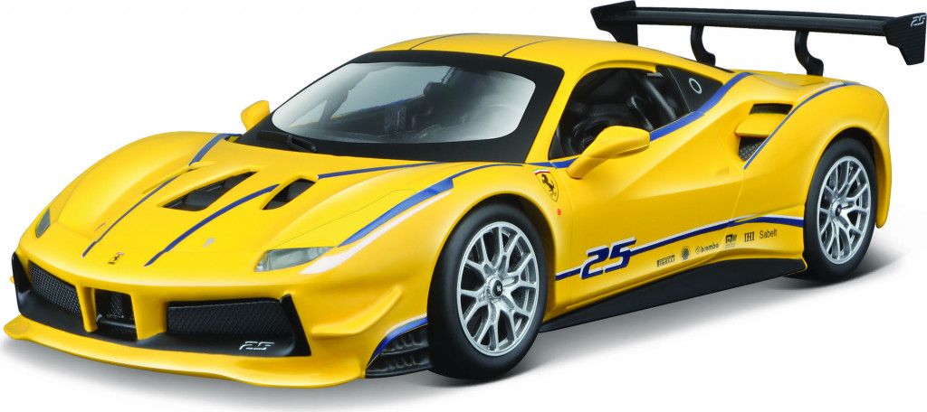 Bburago 2025online Bburago 1:24 Ferrari Racing 488 Challenge Yelow