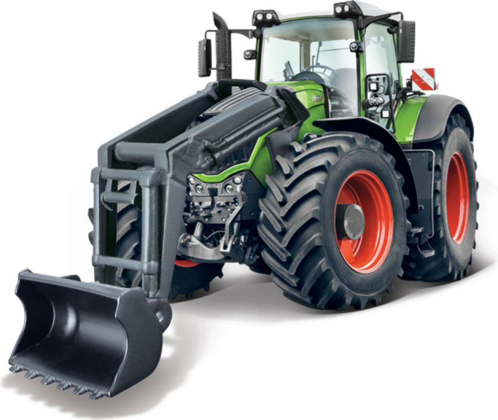 Bburago 2025online Bburago 10cm Farm Traktor Fendt 1050 Vario s prednou Lyžicou