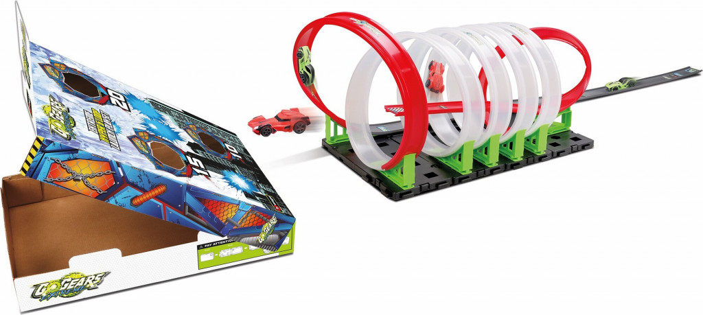 Bburago 2025online Bburago GO Gears Hyper6 Loop & Launch, incl. 2 cars