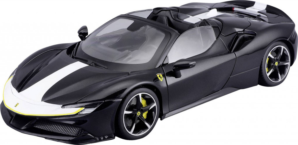 Bburago 2025online Bburago 1:18 Ferrari Signature Series SF90 Spider Assetto Fiorano Black