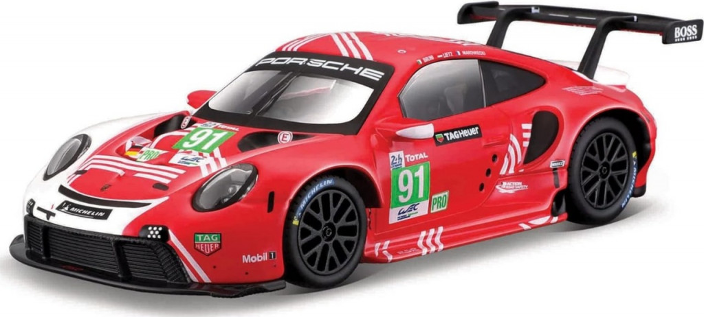 Bburago 2025online Bburago 1:43 Racing Porsche 911 RSR LM 2020 in decorative box