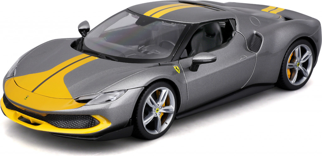 Bburago 2025online Bburago 1:18 Ferrari 296 GTB Assetto Fiorano - Gray
