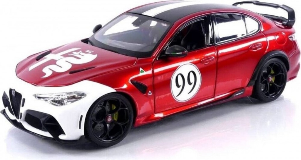 Bburago 2025online Bburago 1:18 Plus - Alfa Romeo Giulia GTAm - Met Red #99