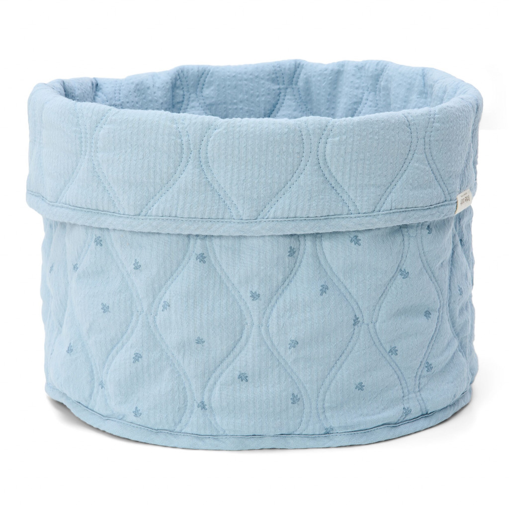 Little Dutch Košík textilný malý Pure Denim Blue