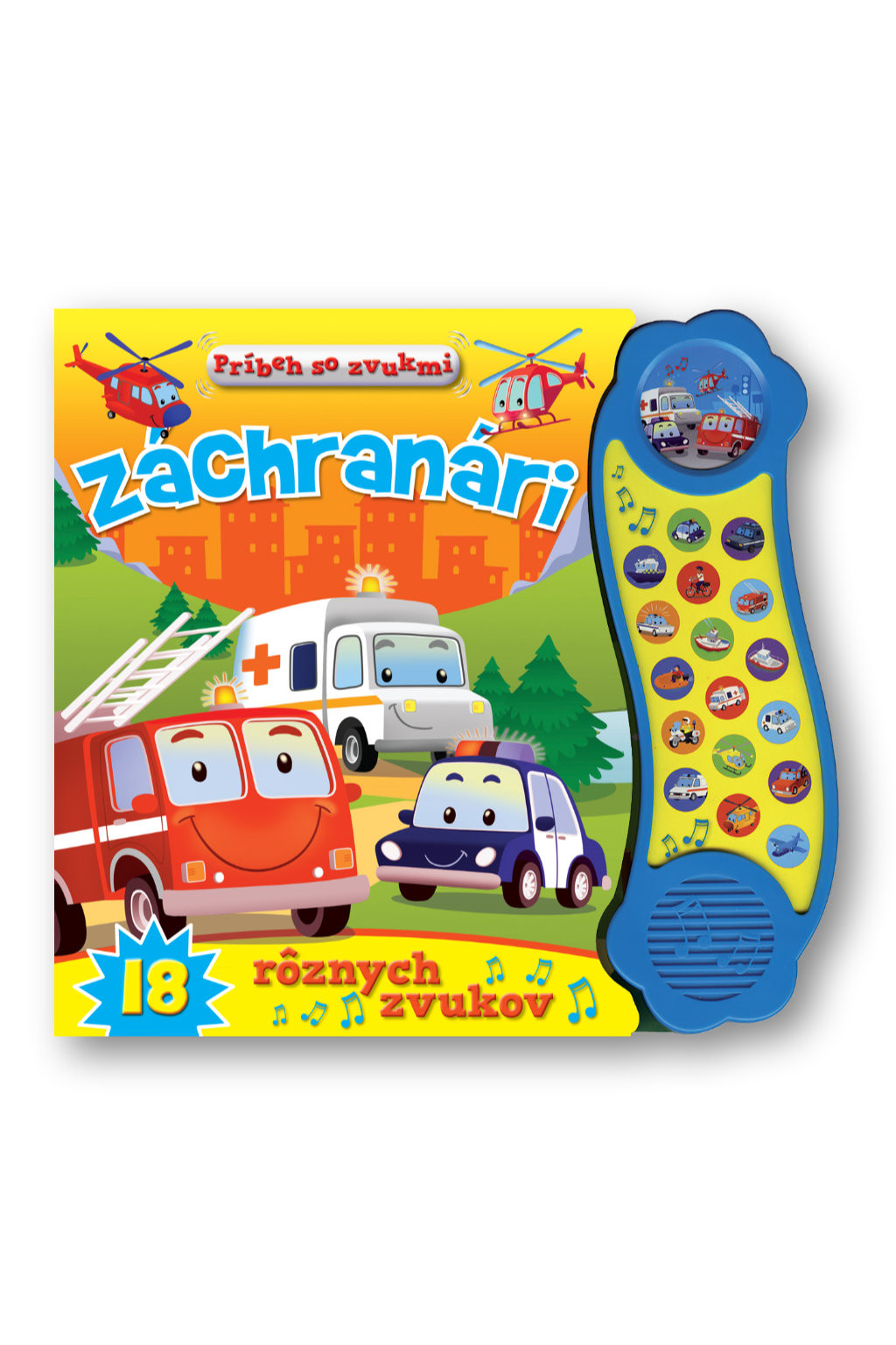 Svojtka Príbeh so zvukmi Záchranári – 18 rôznych zvukov