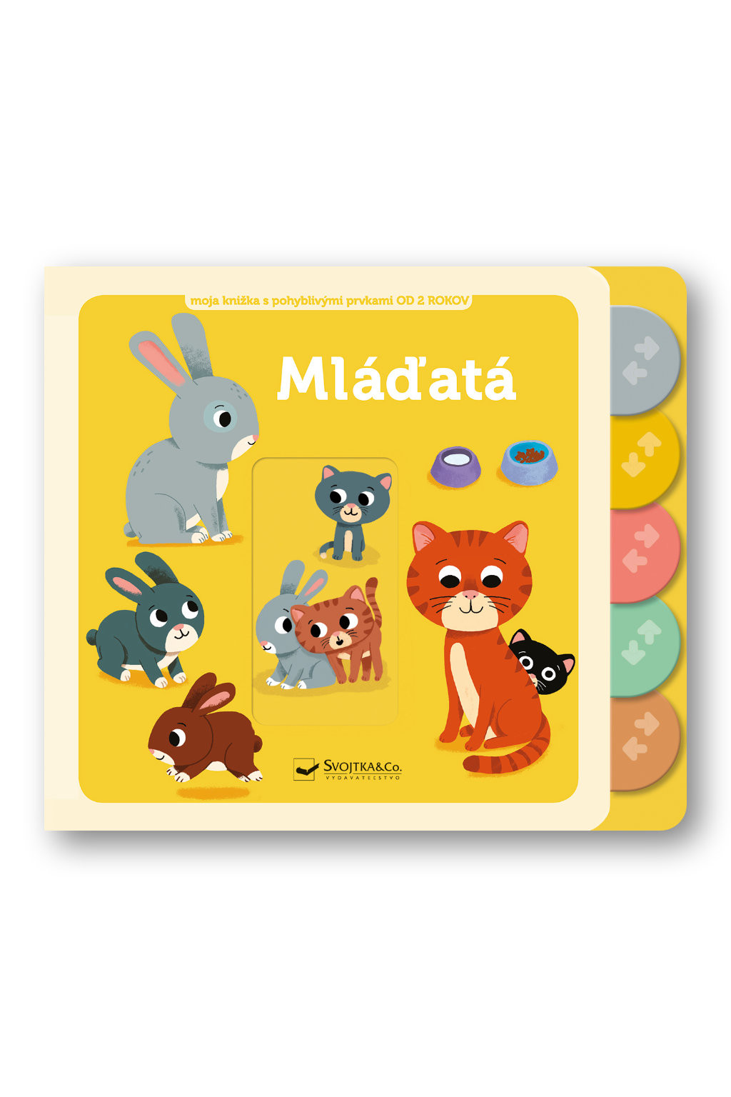 Svojtka Mláďatá  Moja knižka s pohyblivými prvkami