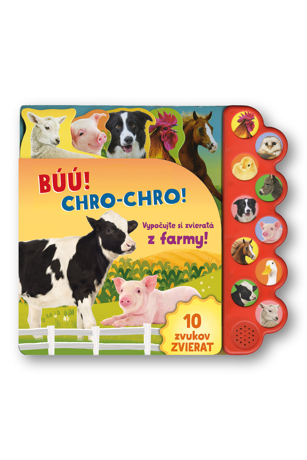 Svojtka Búú! Chro-chro! Vypočujte si zvieratá z farmy!