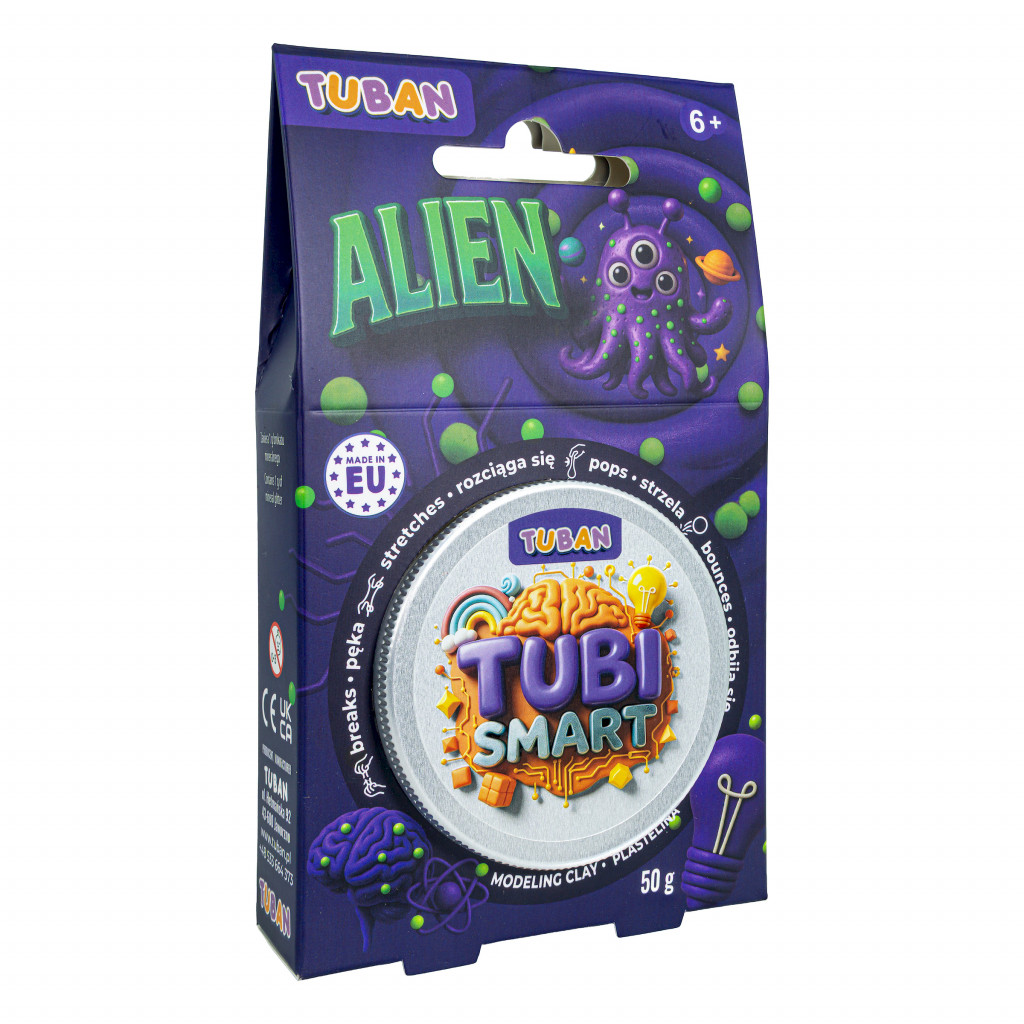 TUBAN Tubi Smart Modelovacia hmota Alien 50 g
