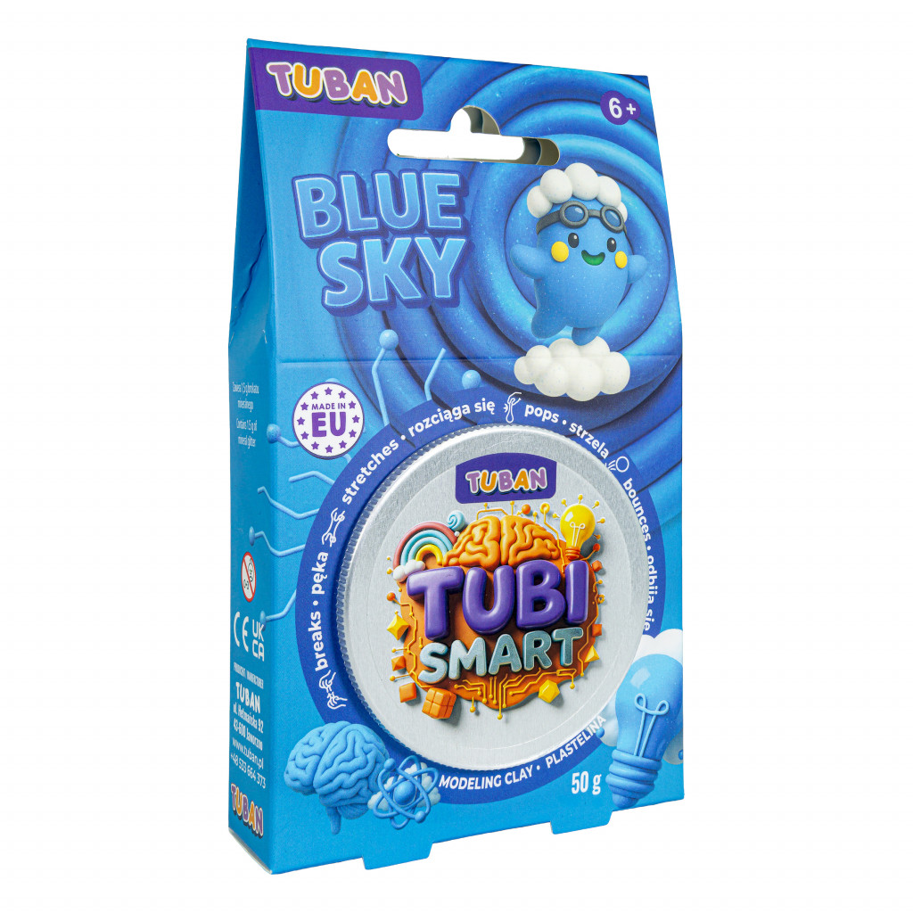 TUBAN Tubi Smart Modelovacia hmota Blue Sky 50 g