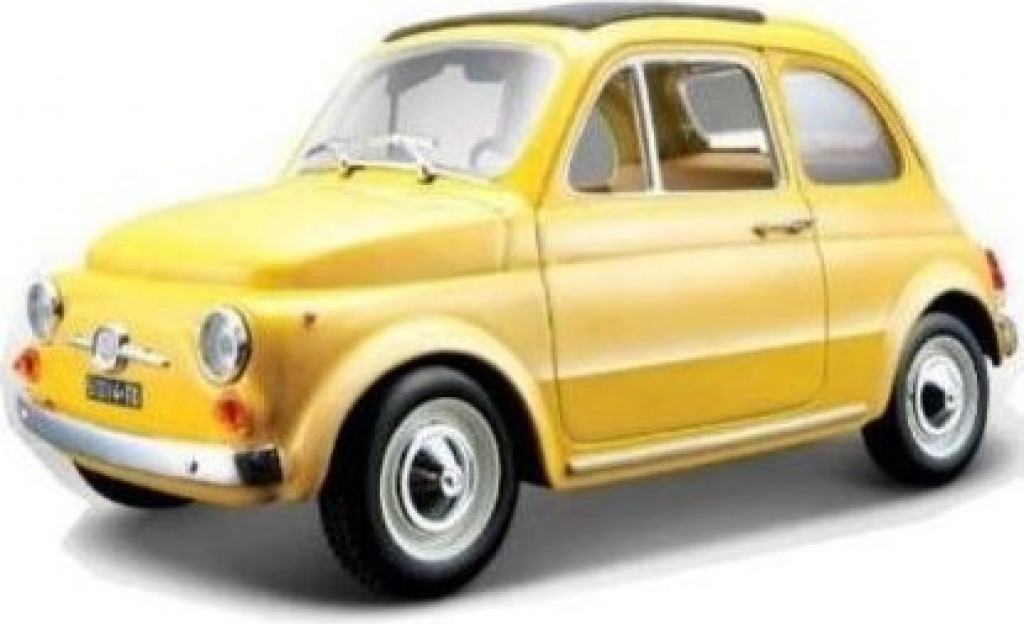 Bburago 2025online Bburago 1:24 Fiat 500 F 1965 Yellow