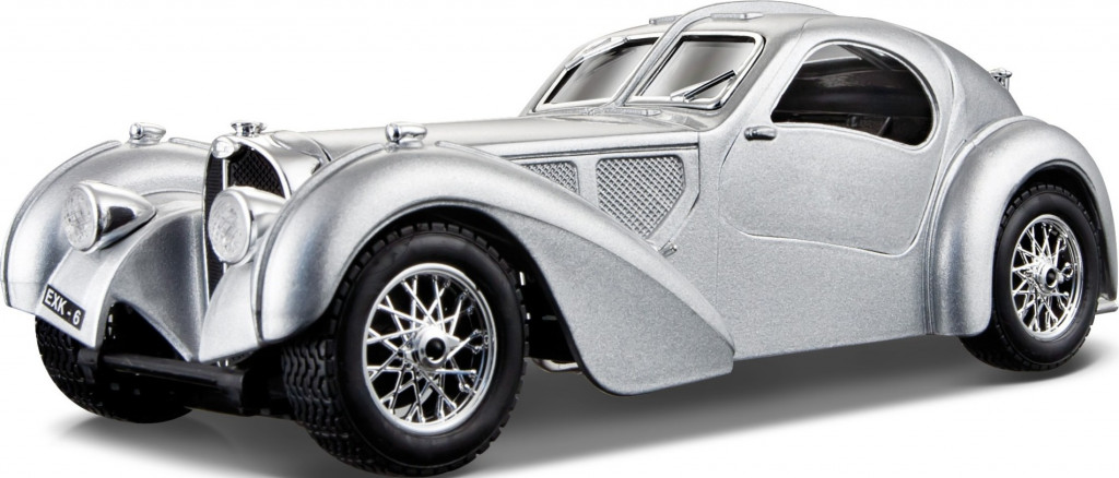 Bburago 2025online Bburago 1:24 Bugatti Atlantic Silver
