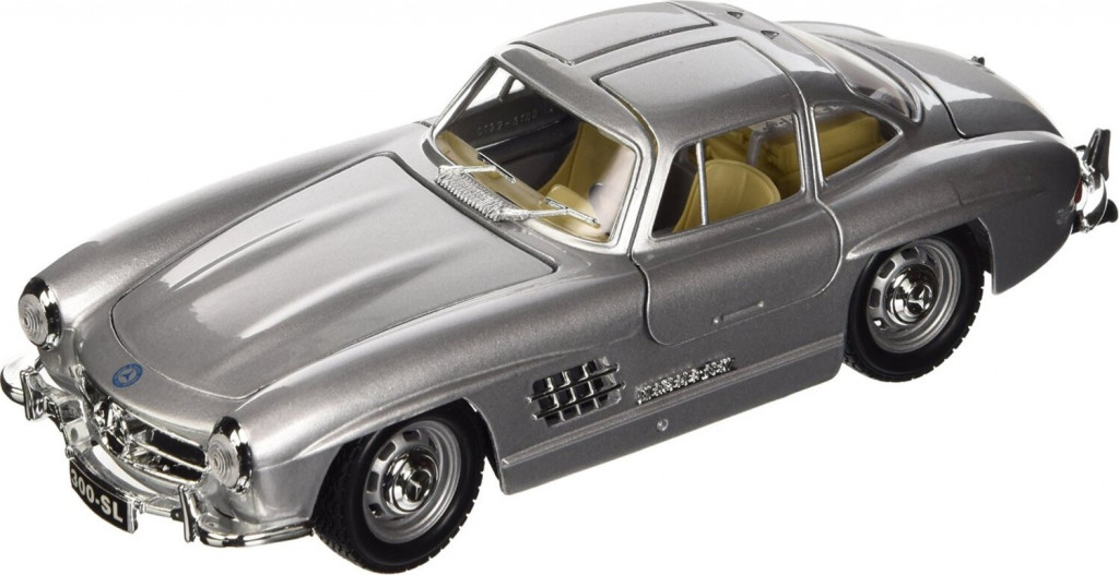 Bburago 2025online Bburago 1:24 Mercedes Benz 300SL Silver