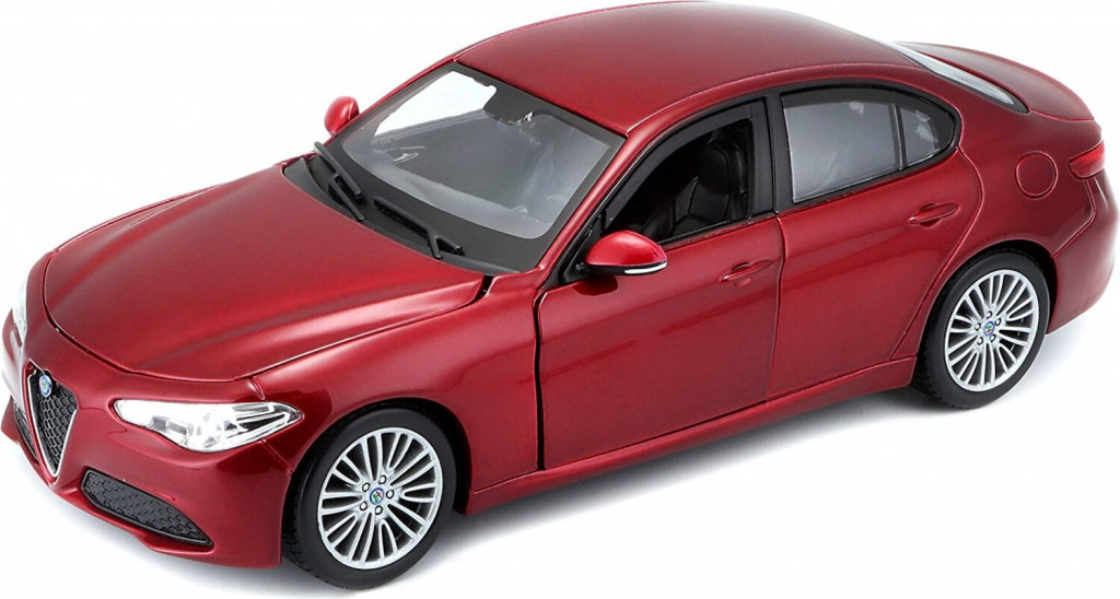 Bburago 2025online Bburago 1:24 Plus Alfa Romeo Giulia (2016) Metallic Red