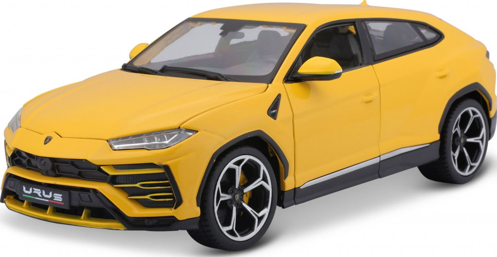 Bburago 2025online Bburago 1:18 Plus Lamborghini Urus Yellow