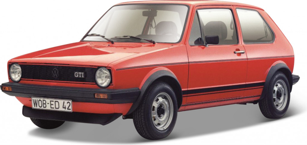 Bburago 2025online Bburago 1:24 Plus Volkswagen Golf MK1 GTI Red