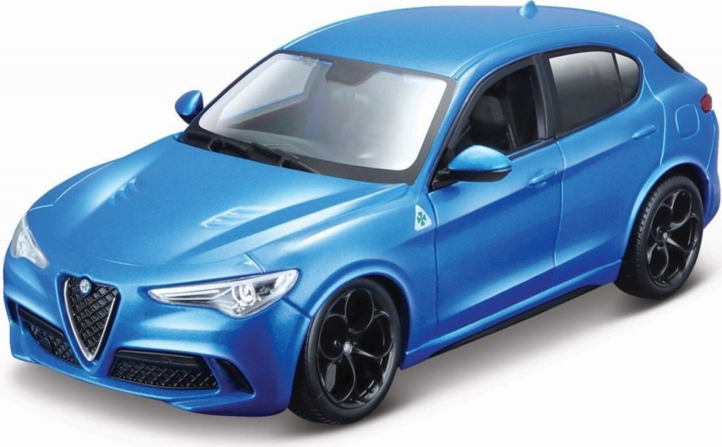 Bburago 2025online Bburago 1:24 Plus Alfa Romeo Stelvio Blue
