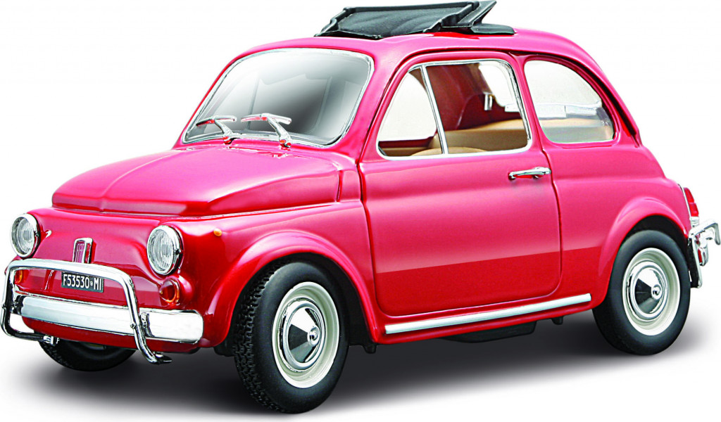 Bburago 2025online Bburago 1:24 Fiat 500L (1968) Red