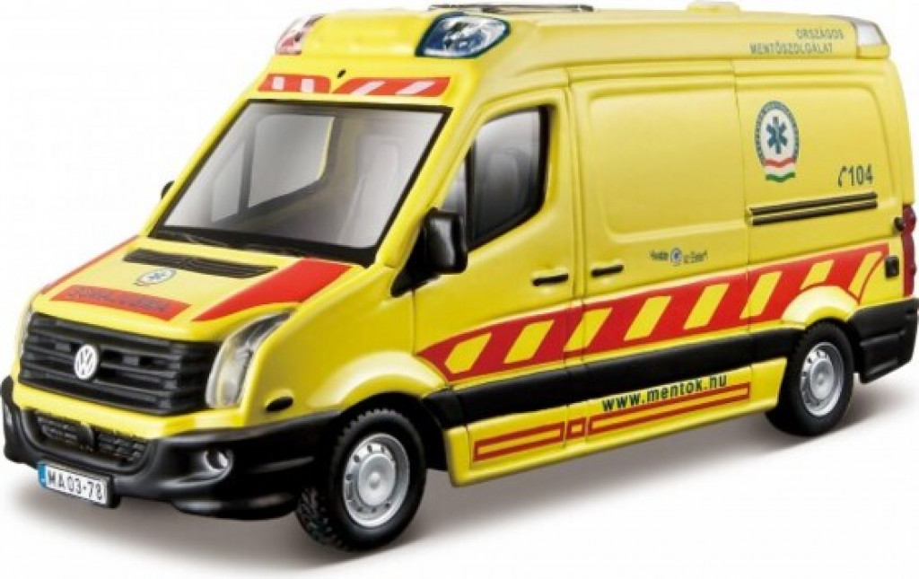 Bburago 2025online Bburago 1:50 Emergency Volkswagen Crafter Sanitka