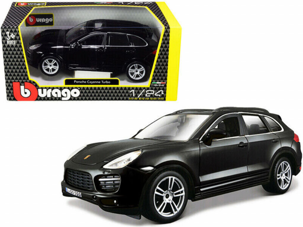 Bburago 2025online Bburago 1:24 Porsche Cayenne TURBO Black