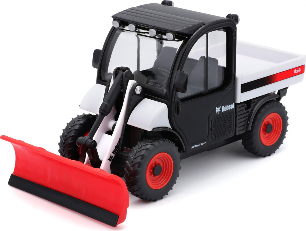 Bburago 2025online Bburago BOBCAT Toolcat 5600 with Snow Plow