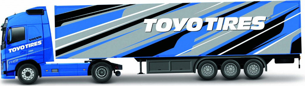 Bburago 2025online Bburago 1:43 Volvo FH16 Globetrotter 750 XXL / Trailer - Toyo Tires