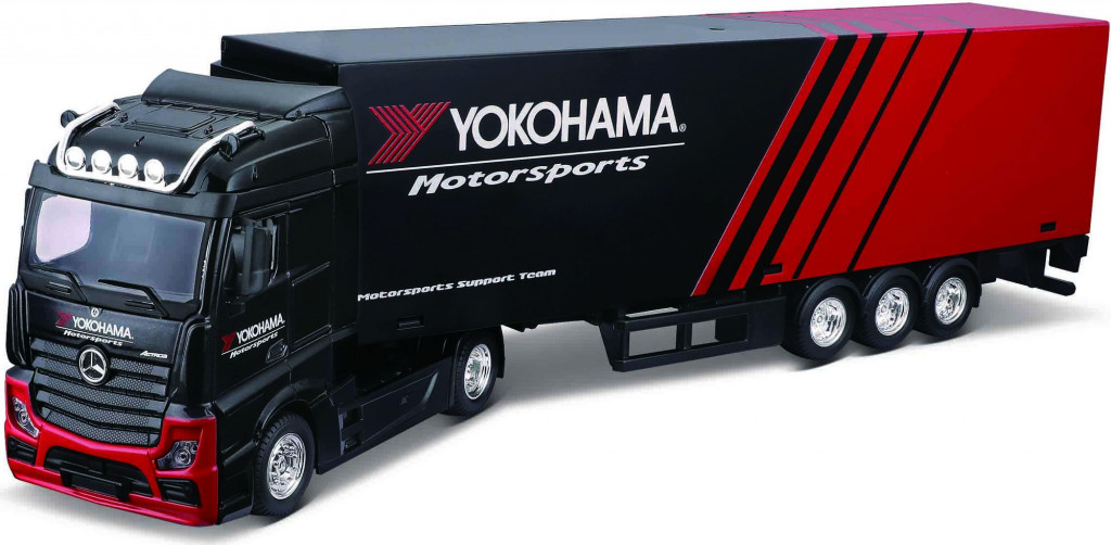 Bburago 2025online Bburago 1:43 MB Actros Gigaspace / Trailer - Yokohama