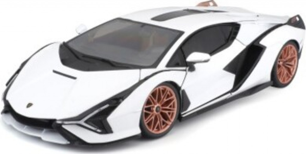Bburago 2025online Bburago 1:18 TOP Lamborghini Sián FKP 37 White/Black