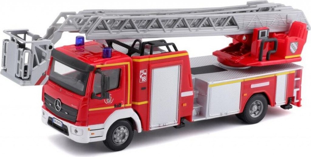 Bburago 2025online Bburago 1:50 Emergency Mercedes Benz Atego Magirus DLK 23/12