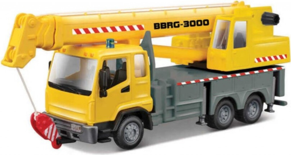 Bburago 2025online Bburago 1:43 servisné vozidlá Construction Truck with Crane