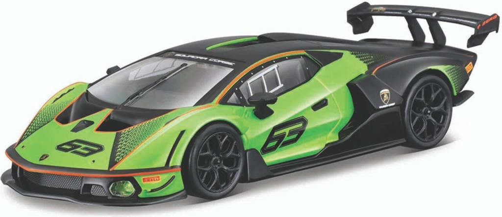 Bburago 2025online Bburago 1:32 Race Lamborghini Essenza SCV12 Green