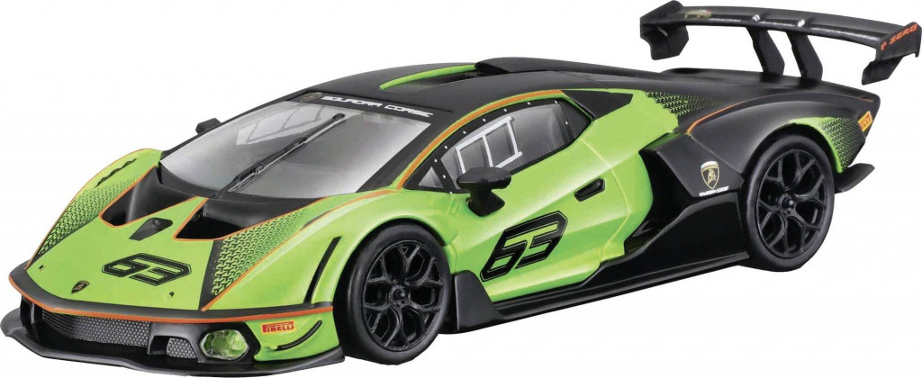 Bburago 2025online Bburago 1:24 Race Lamborghini Essenza SCV12 Green